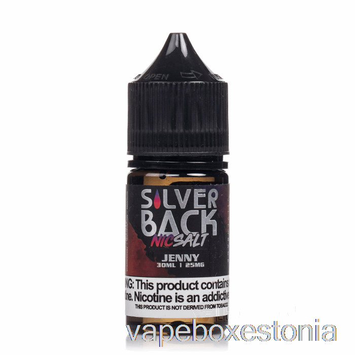 Vape Box Estonia Jenny - Silverback Juice Co. Soolad - 30 Ml 25 Mg